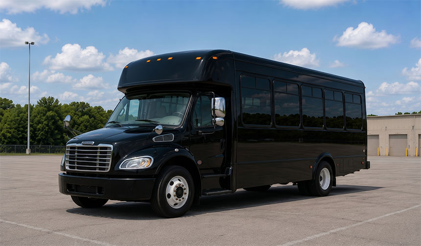 18-passenger minibus for charter in Detroit, MI