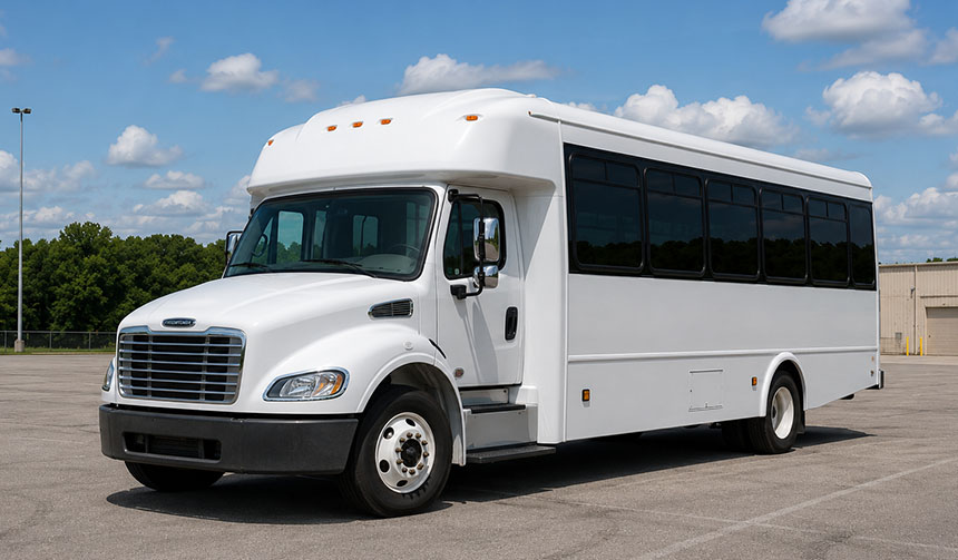 25-passenger minibus for charter in Detroit, MI